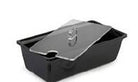 Plexi deksel (saladebak 1.5L) - 265x144mm - Transparant - Van Erkel Winkelmaterialen