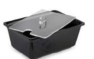 Plexi deksel (saladebak 2L) - 237x170mm - Transparant - Van Erkel Winkelmaterialen