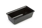 Plexi saladebak (1.5L) - 265x144x85mm - Zwart - Van Erkel Winkelmaterialen