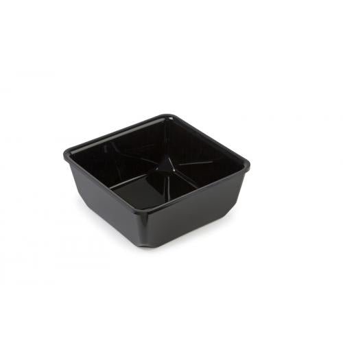 Plexi saladebak vierkant (2.5L) - 205x205x85mm - Van Erkel Winkelmaterialen