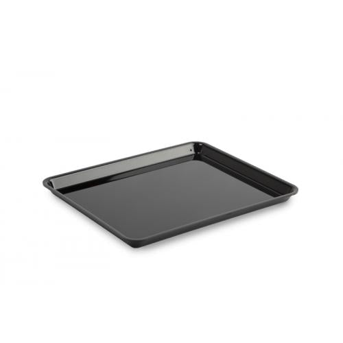 Plexi schaal - 325x265x17mm (GN1/2) - Zwart - Van Erkel Winkelmaterialen