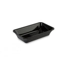 Plexi schaal - 265x162x50mm (GN1/4) - Zwart - Van Erkel Winkelmaterialen