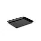 Plexi schaal - 265x200x17mm (GN1/5) - Zwart - Van Erkel Winkelmaterialen