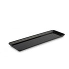 Plexi schaal - 530x162x17mm (GN2/4) - Zwart - Van Erkel Winkelmaterialen