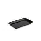 Plexi schaal - 265x162x17mm (GN1/4) - Zwart - Van Erkel Winkelmaterialen