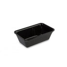 Plexi schaal - 265x162x80mm (GN1/4) - Zwart - Van Erkel Winkelmaterialen