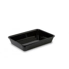 Plexi schaal - 280x210x50mm - Zwart - Van Erkel Winkelmaterialen