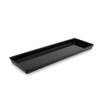Plexi schaal - 810x265x40mm (GN5/4) - Zwart - Van Erkel Winkelmaterialen