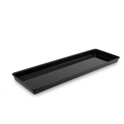 Plexi schaal - 810x265x40mm (GN5/4) - Zwart - Van Erkel Winkelmaterialen