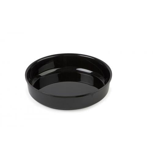 Plexi schaal - Ø300x65mm - Zwart - Van Erkel Winkelmaterialen