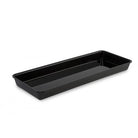 Plexi schaal - 530x200x40mm (GN2/5) - Zwart - Van Erkel Winkelmaterialen