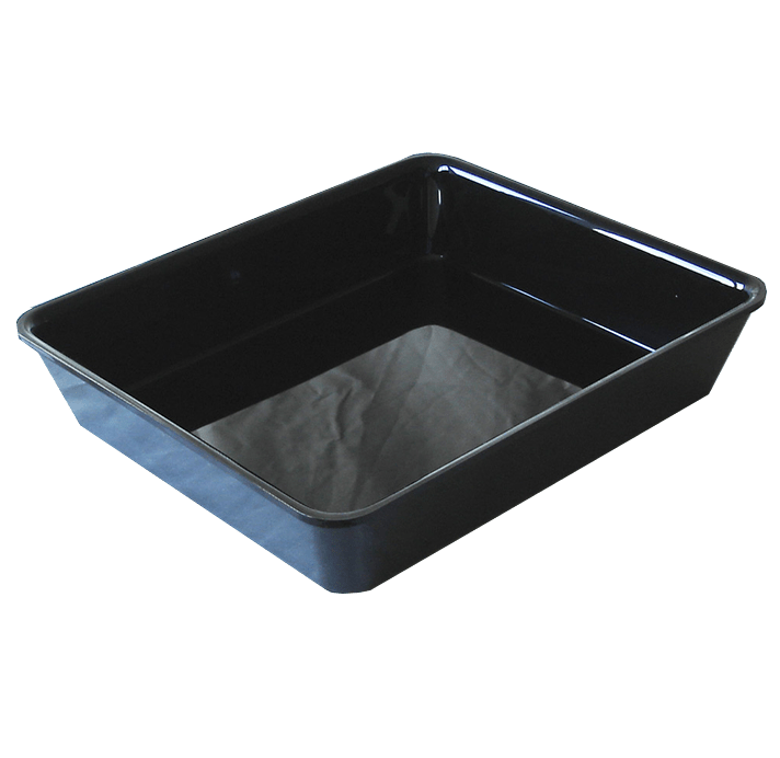 Plexi schaal - 325x280x60mm - Van Erkel Winkelmaterialen