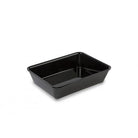Plexi schaal - 280x210x60mm - Zwart - Van Erkel Winkelmaterialen