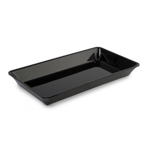 Plexi schaal - 487x265x50mm (GN3/4) - Zwart - Van Erkel Winkelmaterialen