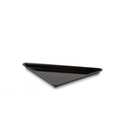 Plexi schaal driehoek - 265x265x360mm - Zwart - Van Erkel Winkelmaterialen