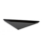 Plexi schaal driehoek - 380x380x530mm - Zwart - Van Erkel Winkelmaterialen