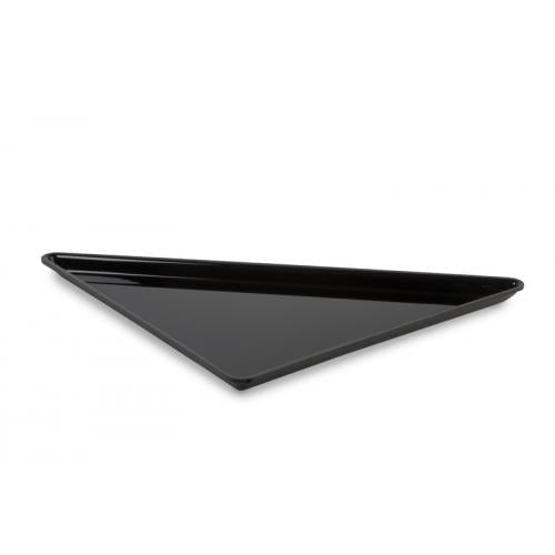Plexi schaal driehoek - 380x380x530mm - Zwart - Van Erkel Winkelmaterialen