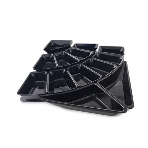Plexi schalenset blok (13-delig) - 800x800x80mm - Van Erkel Winkelmaterialen