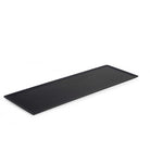 Plexi serveerplateau zwart MAT - 600x200mm - Zwart - Van Erkel Winkelmaterialen
