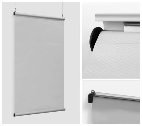 Posterklem alum. (set2) - 210mm (A4) - Van Erkel Winkelmaterialen