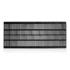 Presentatiesysteem voor in toonbank - 800x340mm - Zwart - Van Erkel Winkelmaterialen