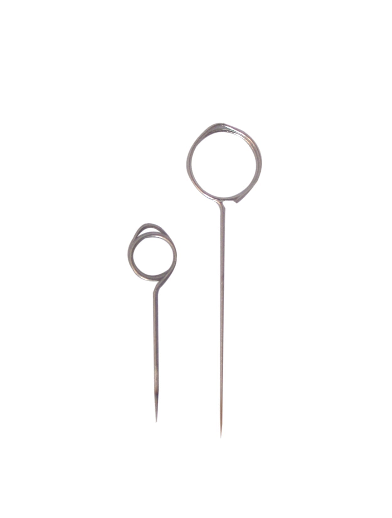 Prijskaart prikker RVS - 58mm - Zilver - Van Erkel Winkelmaterialen