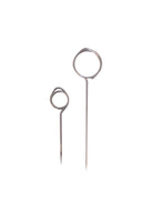Prijskaart prikker RVS - 58mm - Zilver - Van Erkel Winkelmaterialen
