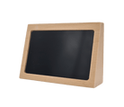 Prijskaarthouder hout - 100x68mm - Van Erkel Winkelmaterialen