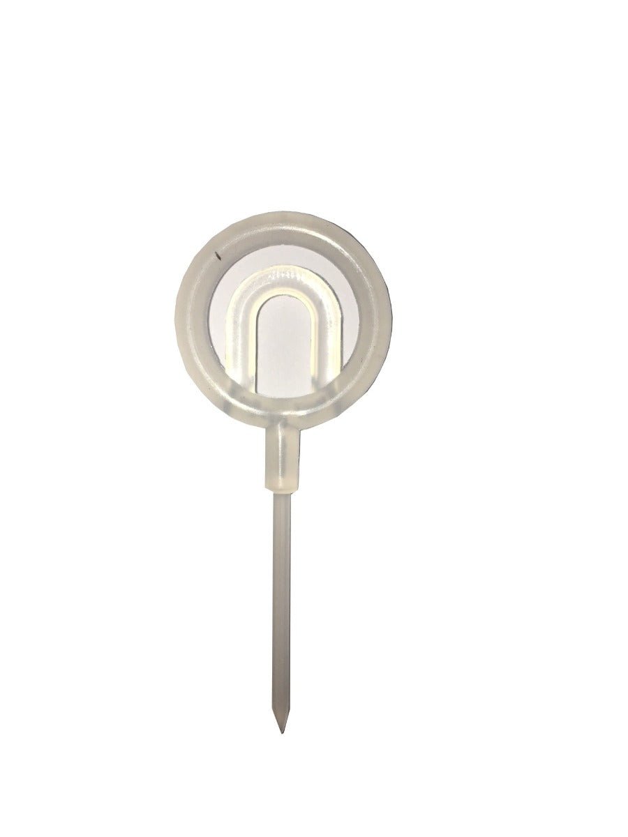 Prijskaartprikker melkwit rond (100st) - 40mm - Van Erkel Winkelmaterialen