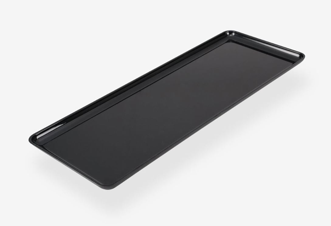Riflex schaal - 580x220x20mm - Zwart - Van Erkel Winkelmaterialen