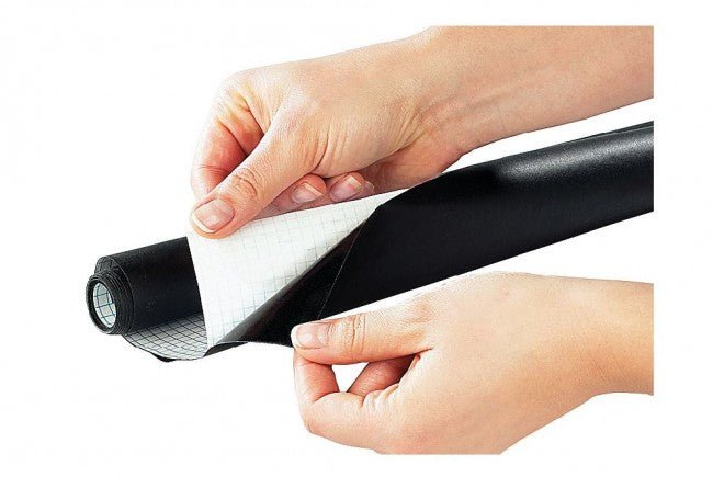 Rol krijtfolie - 1000x450mm - Zwart - Van Erkel Winkelmaterialen