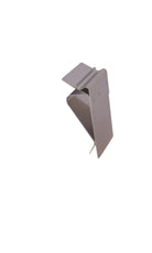 RVS klem bord/schaal (kaart schuin omhoog) - 10mm - Zilver - Van Erkel Winkelmaterialen