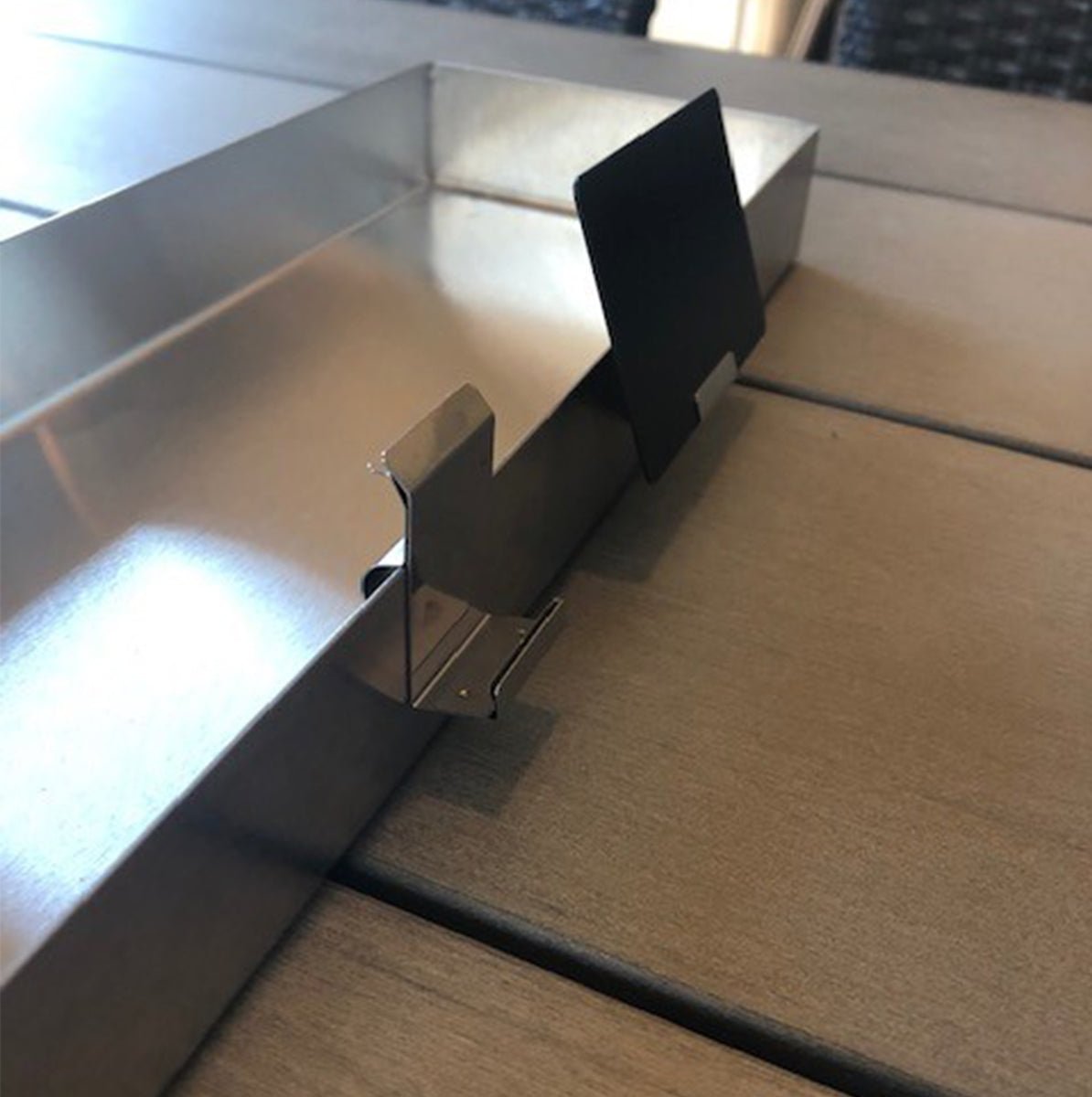 RVS klem gebaksplaat of buis - Ø8-10mm - Zilver - Van Erkel Winkelmaterialen