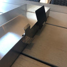 RVS klem gebaksplaat of buis - Ø8-10mm - Zilver - Van Erkel Winkelmaterialen