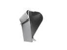 RVS klem gebaksplaat recht hangend - Van Erkel Winkelmaterialen