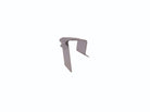 RVS klem glasplaat verticaal (kaart recht hangend) - 20mm - Zilver - Van Erkel Winkelmaterialen