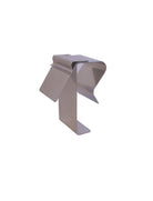 RVS klem mand/buis (schuin hangend) - 25mm - Zilver - Van Erkel Winkelmaterialen
