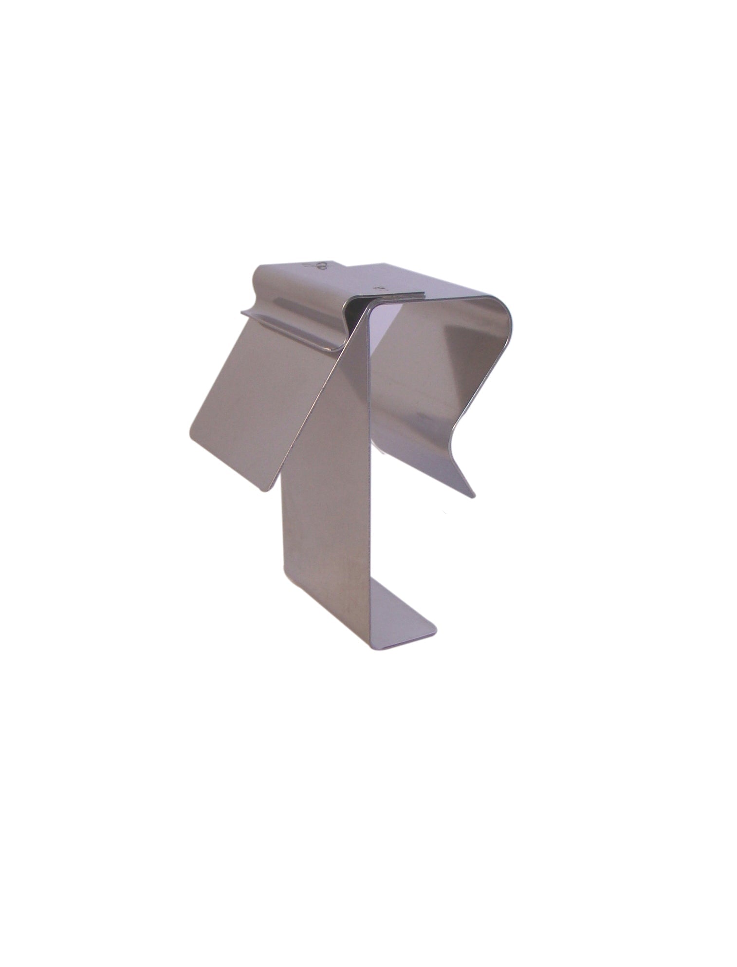 RVS klem mand/buis (schuin hangend) - 25mm - Zilver - Van Erkel Winkelmaterialen