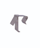 RVS klem mand/buis (schuin hangend) - 32mm - Zilver - Van Erkel Winkelmaterialen