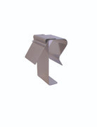 RVS klem mand/buis (schuin hangend) - 25mm - Zilver - Van Erkel Winkelmaterialen