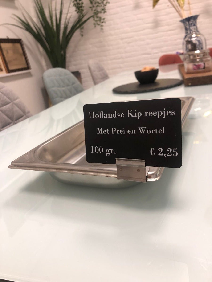 RVS klem (RVS GN bak) - Van Erkel Winkelmaterialen