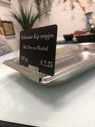 RVS klem (RVS GN bak) - Van Erkel Winkelmaterialen