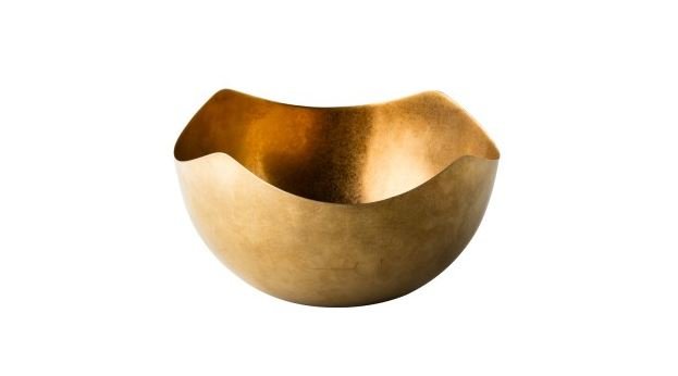 RVS kom goudkleurig - Ø260mm - Goud - Van Erkel Winkelmaterialen