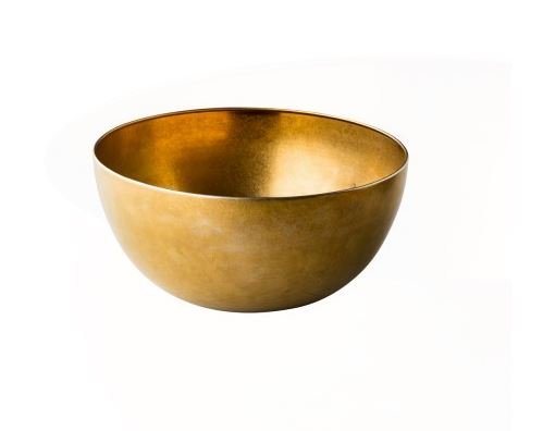 RVS kom goudkleurig - Ø250mm - Goud - Van Erkel Winkelmaterialen