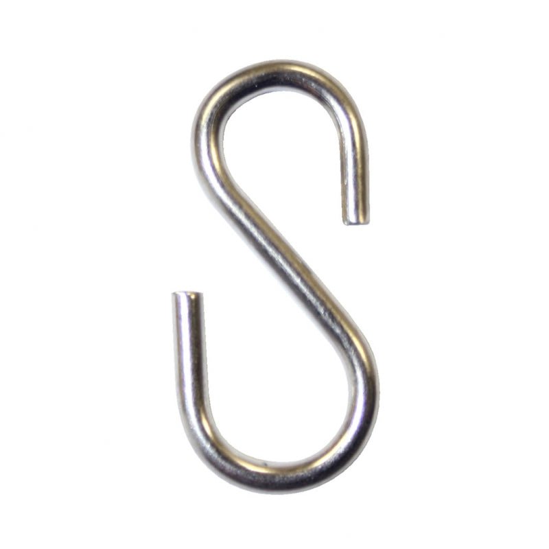 S-haak (10st) - 22mm - Van Erkel Winkelmaterialen