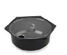 Saladebak Hexagon - Ø215x80mm - Van Erkel Winkelmaterialen