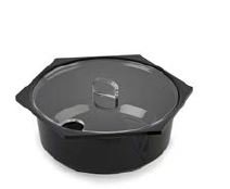 Saladebak Hexagon - Ø215x80mm - Van Erkel Winkelmaterialen