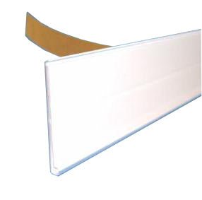 *Scannerprofiel wit met tape - 39mm - Wit - Van Erkel Winkelmaterialen