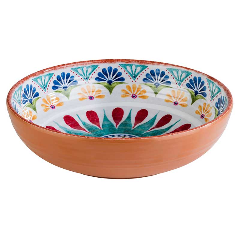Schaal 'Arabesque' - Ø205mm - Verschillende kleuren - Van Erkel Winkelmaterialen
