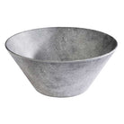 Schaal "Beton" - Ø280mm - Van Erkel Winkelmaterialen